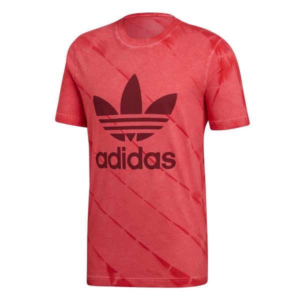 remera roja adidas